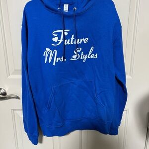 Blue Women's Harry Styles Hoodie